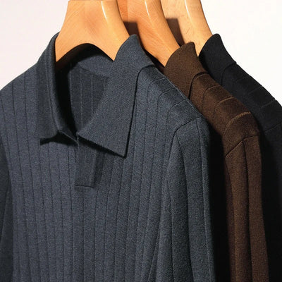 OLD MONEY Polo a Maniche Lunghe