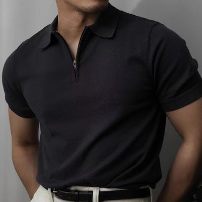 OLD MONEY Quarter-Zip Polo