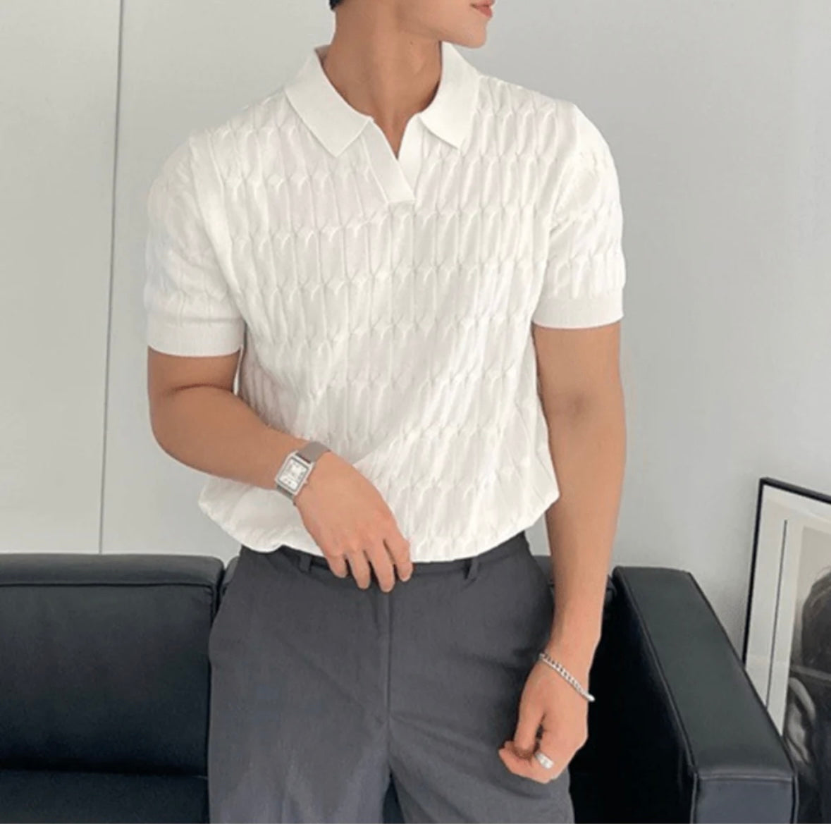 OLD MONEY Polo a Struttura