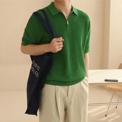 OLD MONEY Polo con Zip