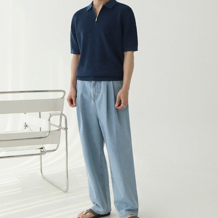 OLD MONEY Polo con Zip