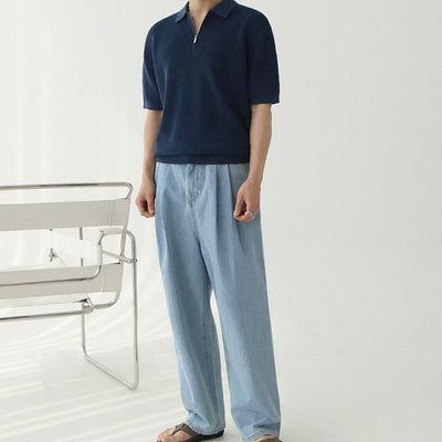 OLD MONEY Polo con Zip