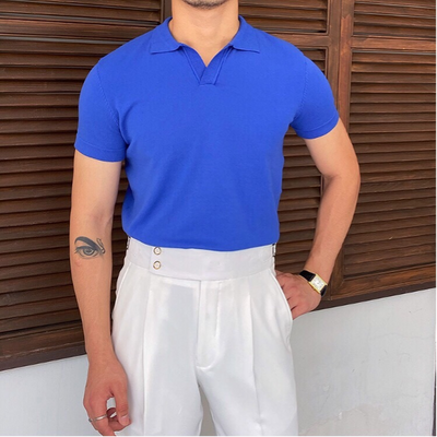 OLD MONEY Polo con Scollo a V